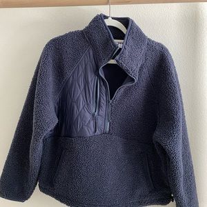 Joy Lab Sherpa boxy fleece